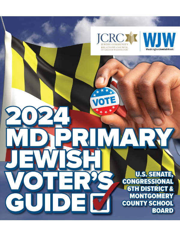 MD Primary Jewish Voter's Guide 