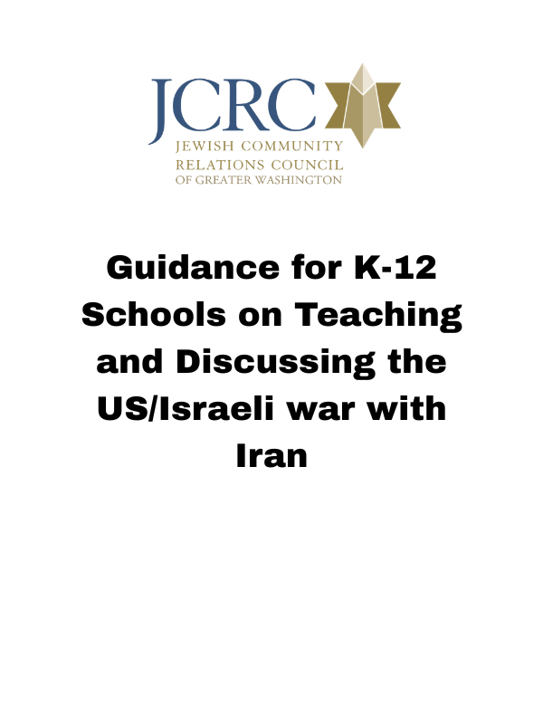 Cover for Teaching and Discussing the US/Israeli war with Iran
