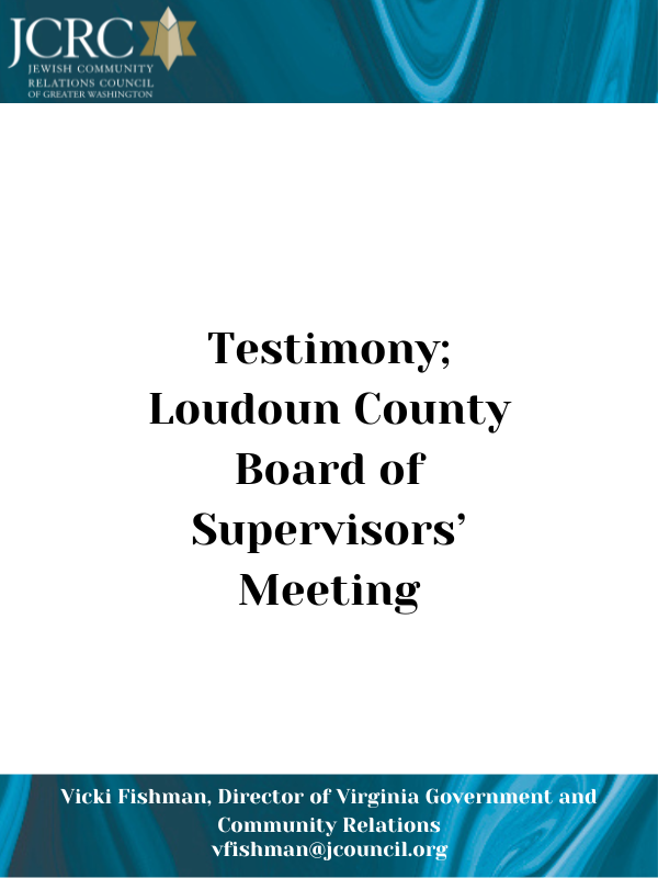 02-04-25-Loudoun County Board of Supervisors' Meeting cover