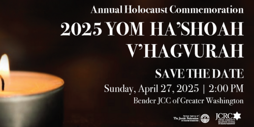 2025 Yom Ha'Shoah Commemoration 