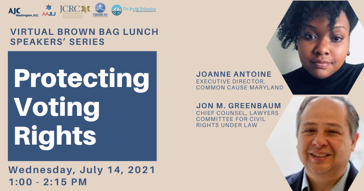 Protecting Voting Rights Jewish Community Relations Council Of