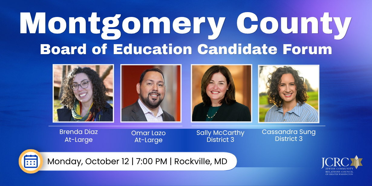MoCo BoE Candidate Forum