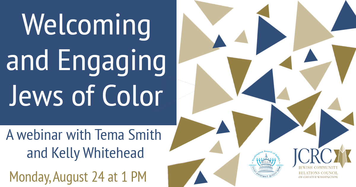 Welcoming and Engaging Jews of Color Webinar